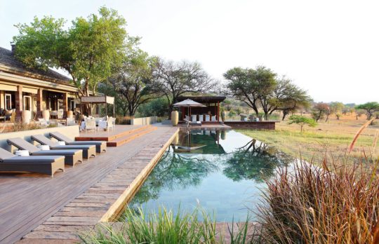 Singita Serengeti House swimming pool